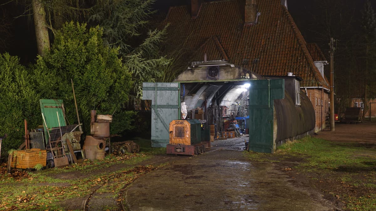 Nissenhütte bei Nacht