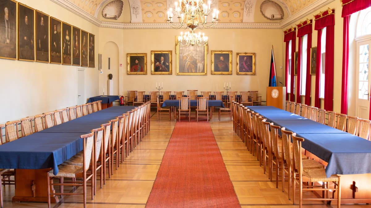 Blick in den Ständesaal
