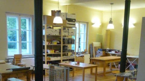 Ehemaliger Pferdestall- heute Atelier