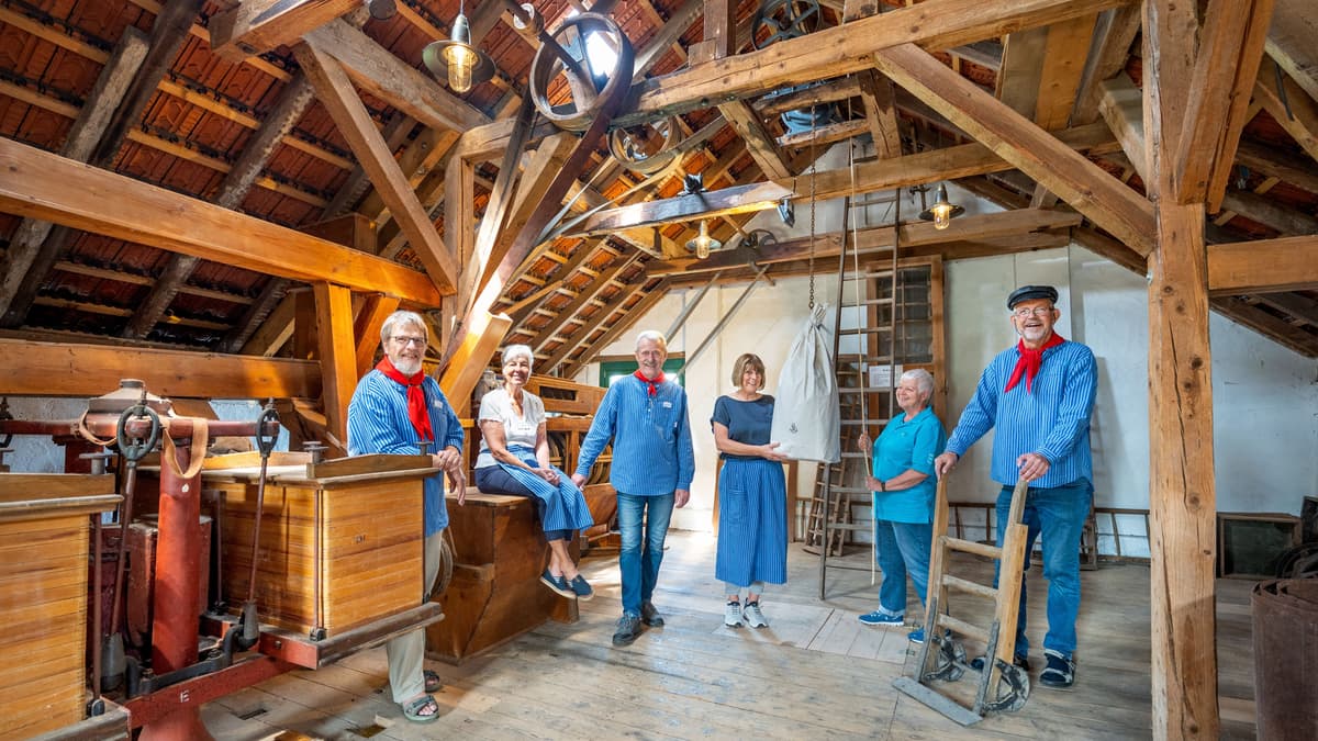 Mitglieder des Mühlenvereins