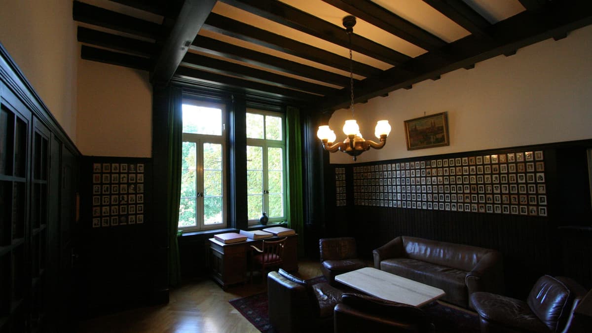 Villa Peltzer/Märkerhaus in Aachen: Schwarzes Zimmer