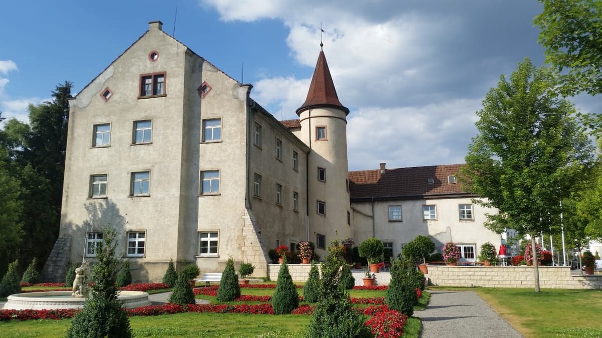 Schloss mit Garten