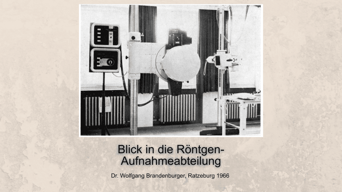 Blick in die Röntgenabteilung