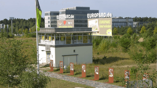 Kommandantenturm der Güst Drewitz/Dreilinden - Checkpoint Bravo