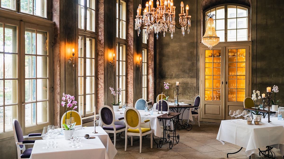 Innenansicht Restaurant Atelier Sanssouci