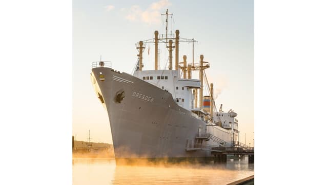 Traditionsschiff MS „Dresden“, Schifffahrtsmuseum Rostock