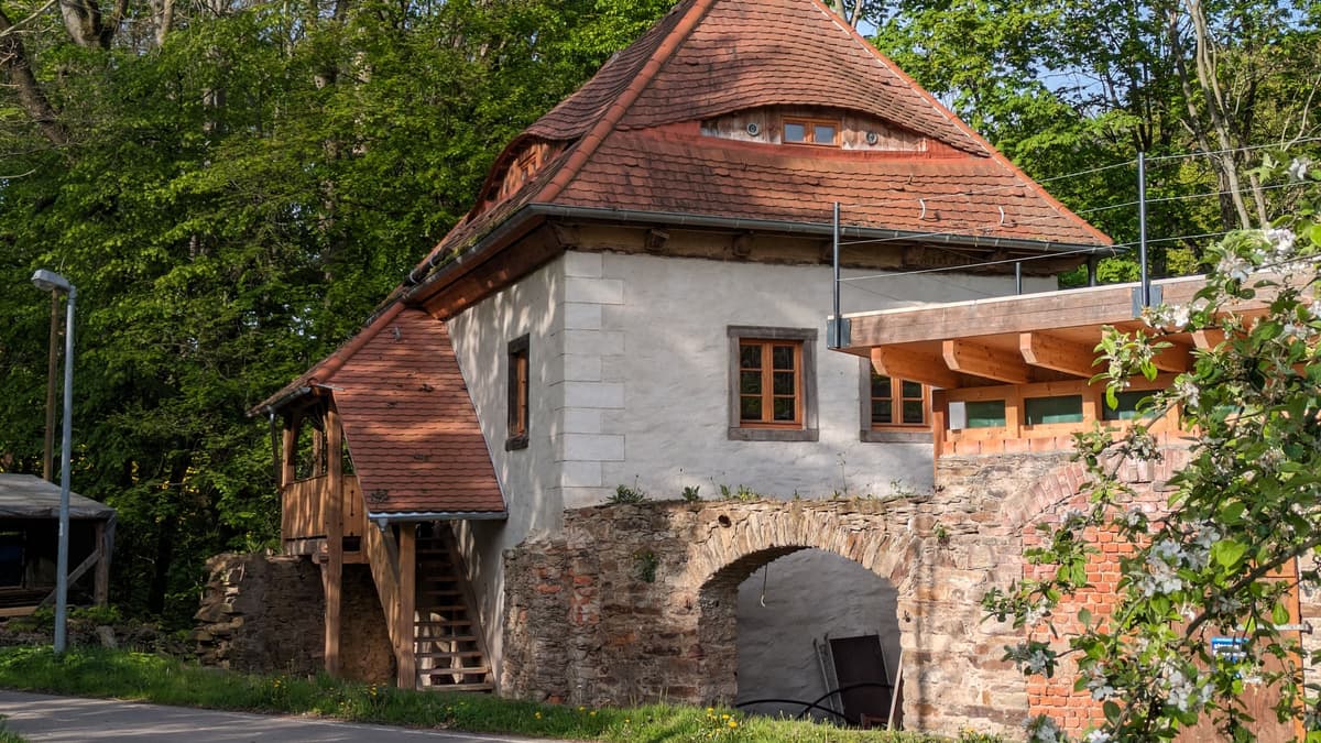 Gersdorf Torwächterhaus Straßenseite