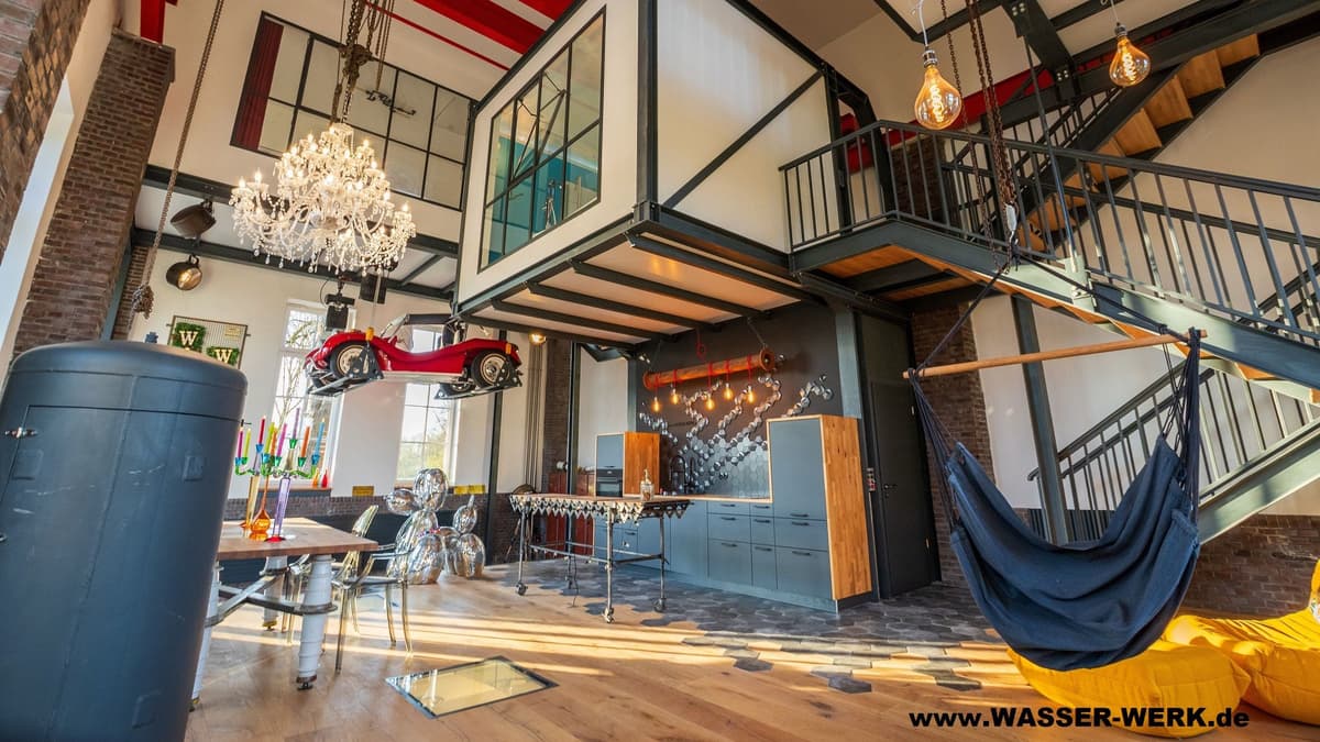 Loft im Pumpensaal, Wasserwerk Tecklenburg