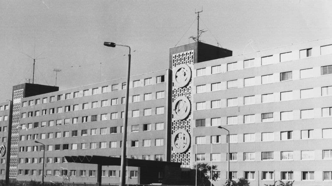 Das frühere Hauptgebäude der MfS-Bezirksverwaltung Halle (Saale)