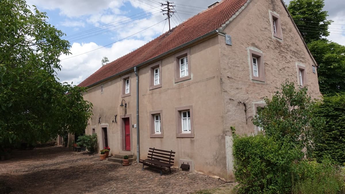 Bauernhaus Habach Hofansicht