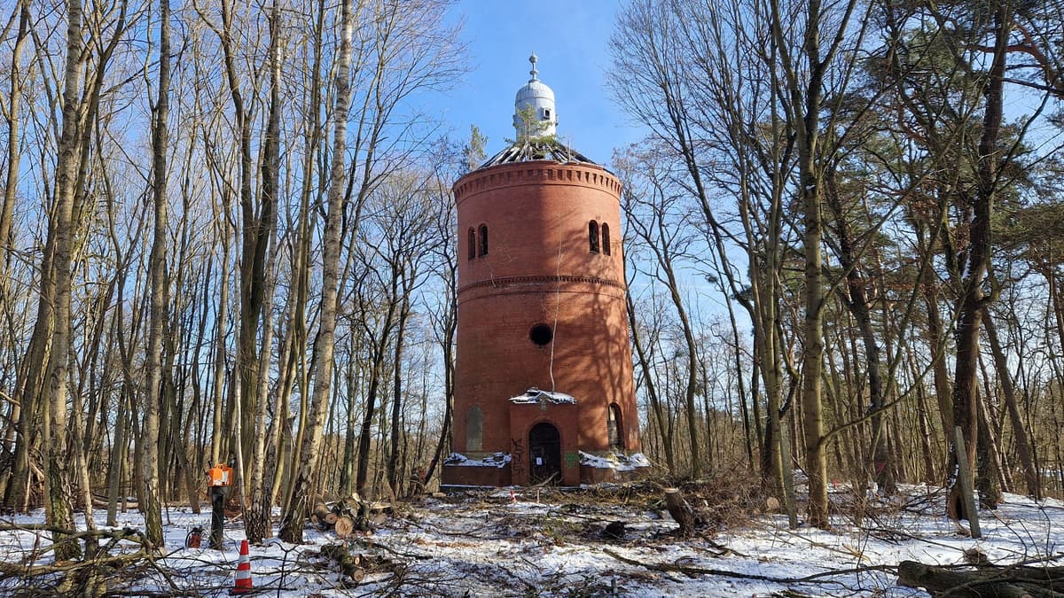 Wasserturm auf dem Maiberg, Fürstenberg/Havel