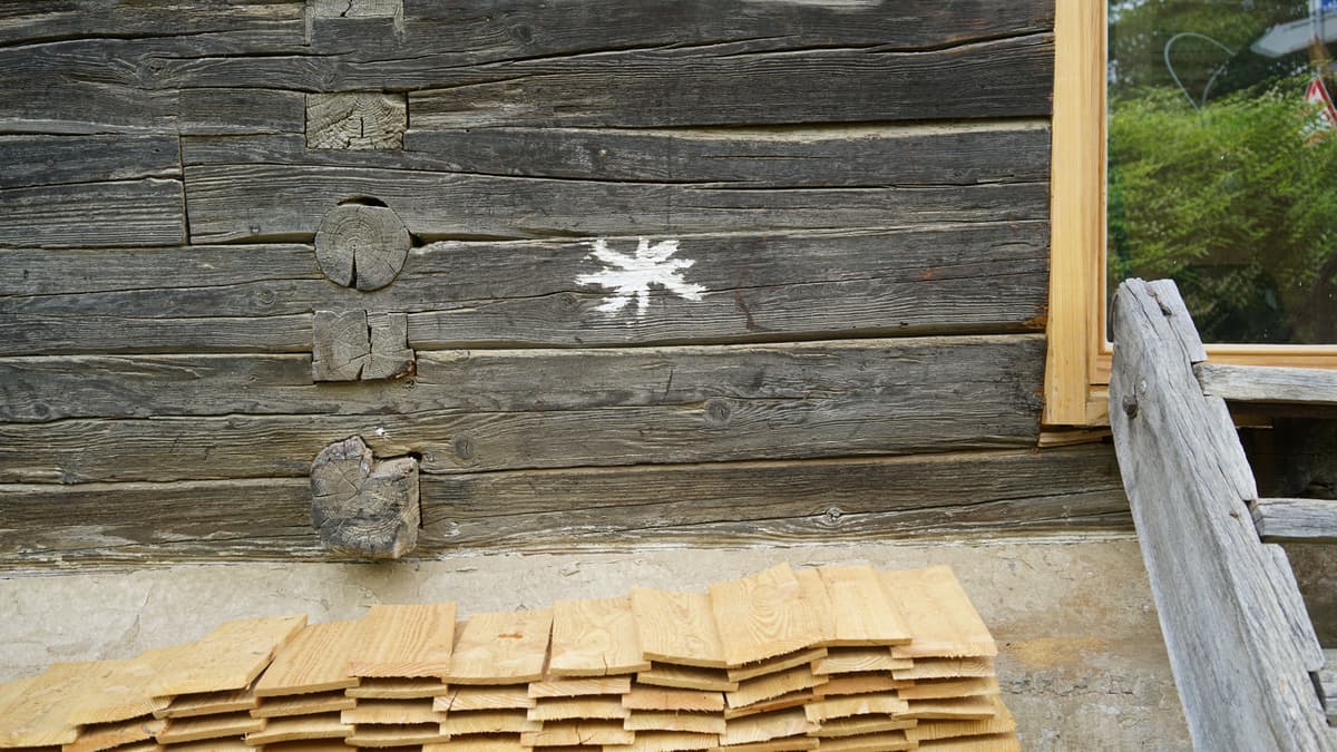 Bauernhaus in Usterling – Detail