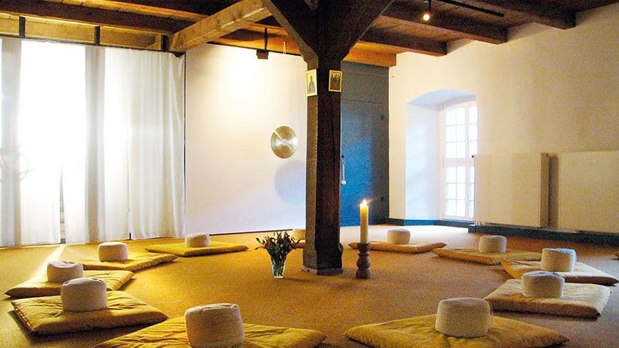 Meditationsraum im Kloster