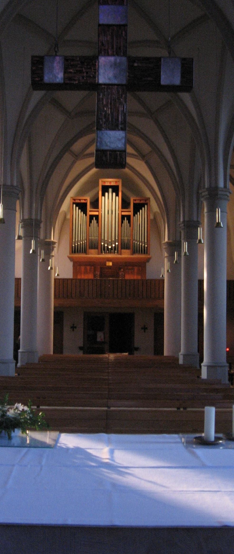 Peter und Paul, Innenraum nach Westen