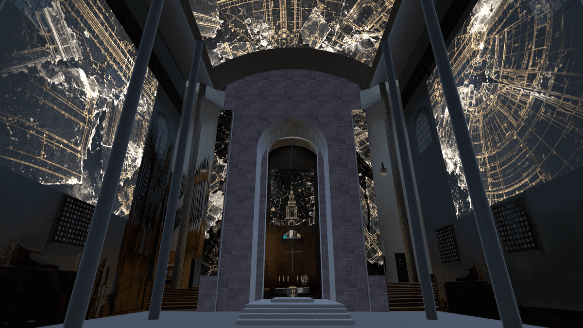 SCHLOSSLICHTSPIELE Light Festival in der Ev. Stadtkirche