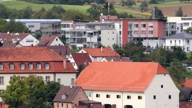Ensemble Schlosshof mit Stadtbibliothek