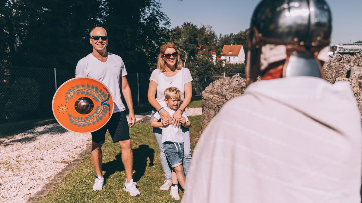 Familienführung im Archäologischen Park Kellmünz
