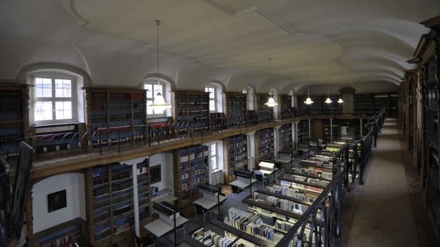 Bibliothek des ehemaligen Jesuitenkollegs (jetzt Teilbibliothek der Universität Bamberg)