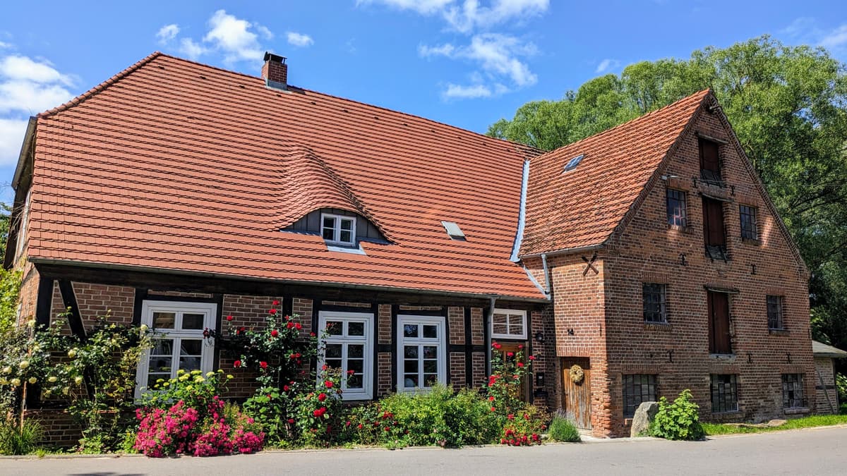 Wohnhaus der Wassermühle Reinshagen
