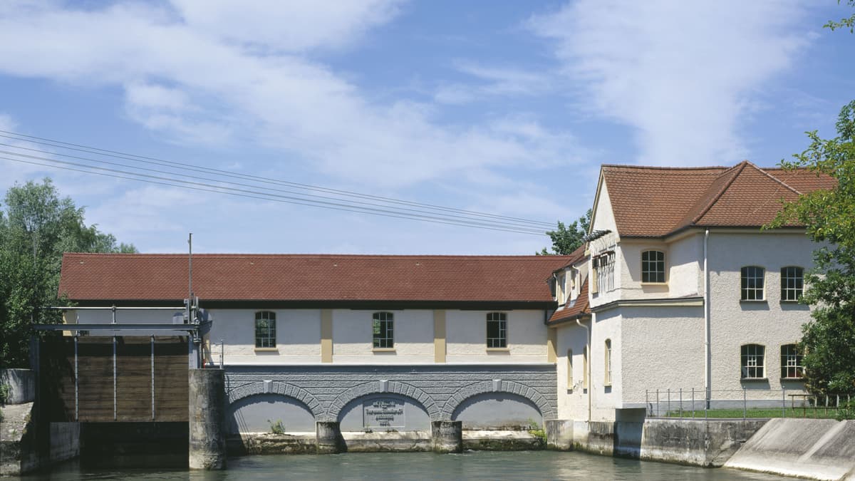 Wasserkraftwerk Schöngeising