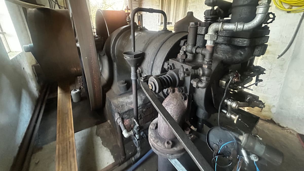 Deutzmotor von 1904 in der Fehsenfeldschen Mühle