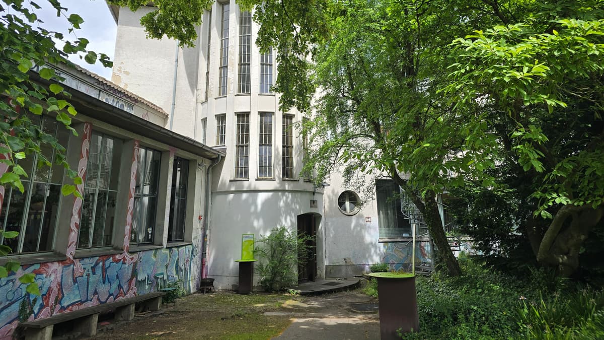 Welthaus gartenseitig
