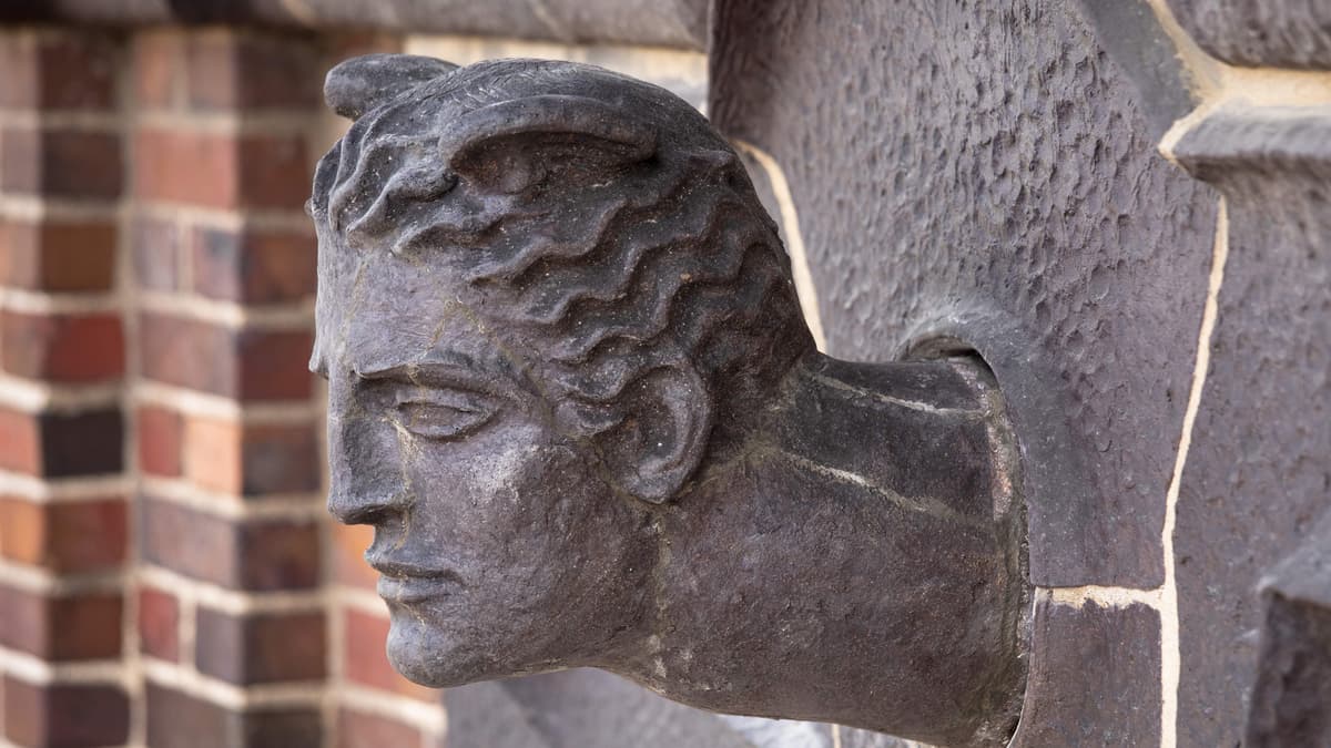 Hauptbahnhof Flensburg Fassadendetail