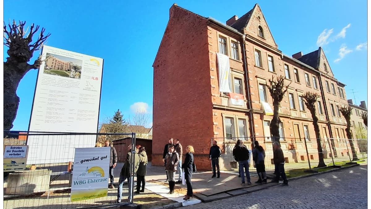 Baustart Friedrich-Engels-Straße 10/12