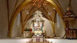 Kirchenansicht von innen