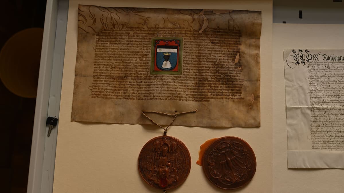 Wappenverleihungsbrief von Kaiser Friedrich III., 1470