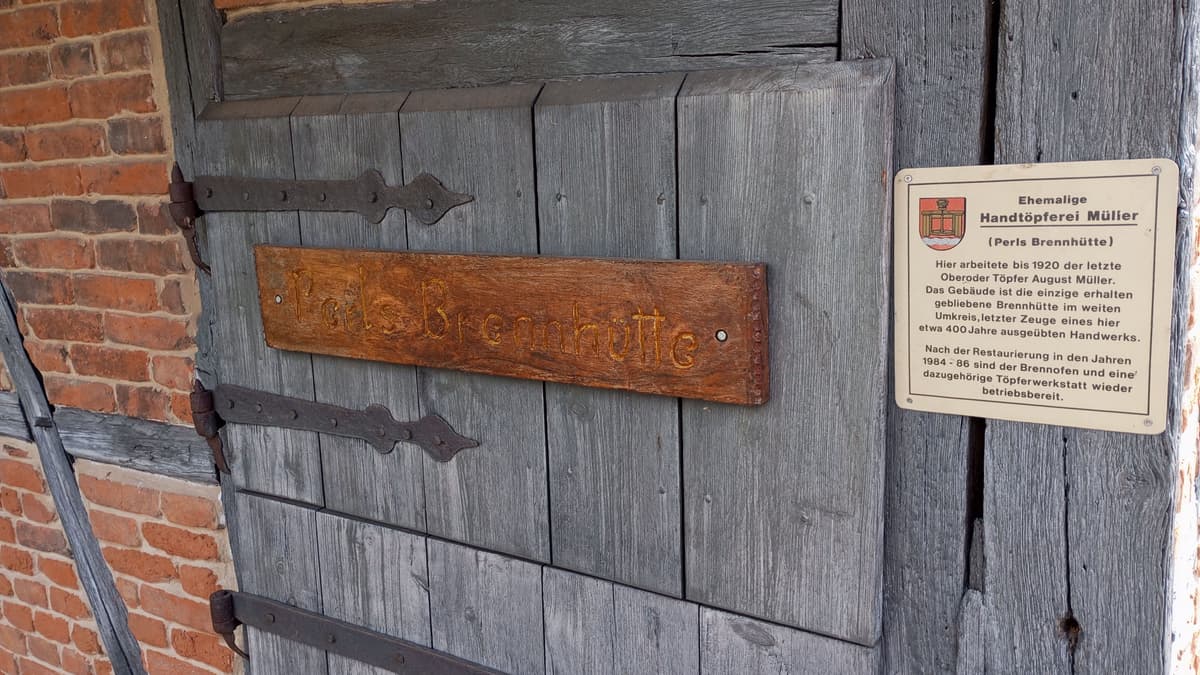 Tür Brennhütte