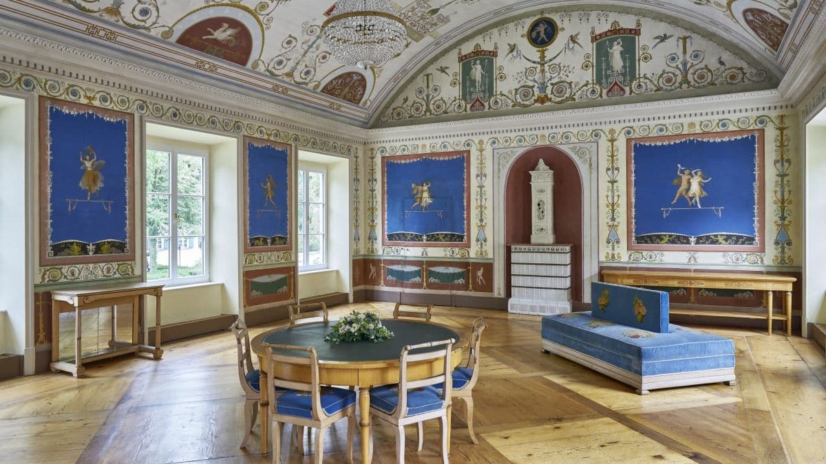 Blauer Saal im Schloss Ismaning