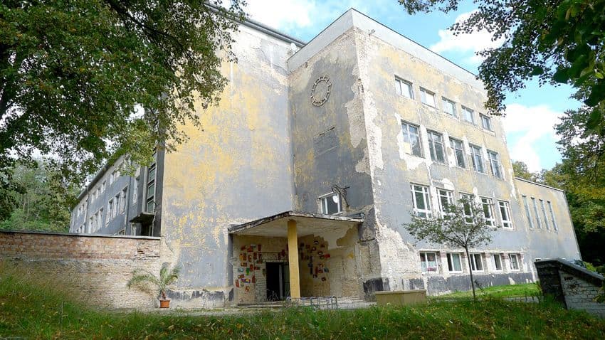 Ansicht der Schule