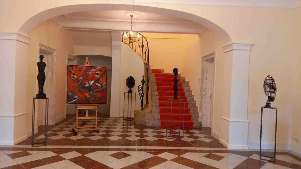 Vestibül Schloss Sien