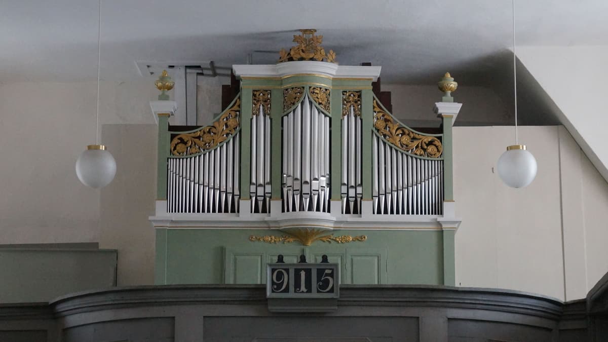 Friedrich-Ladegast-Orgel in der Dorfkirche Tanneberg