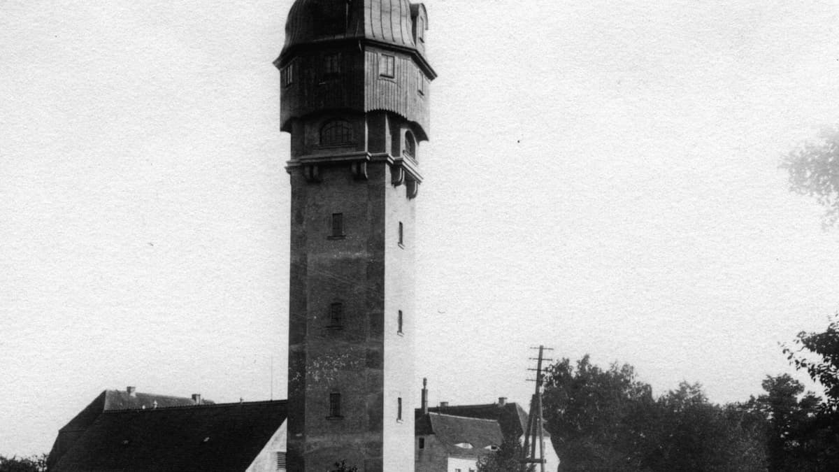 Wasserturm um 1910