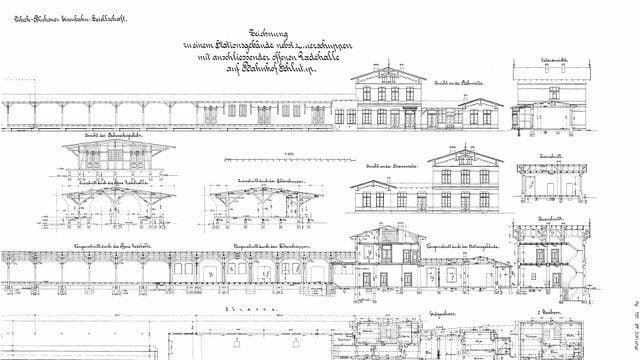 Bahnhof Schlutup, Planungsunterlagen