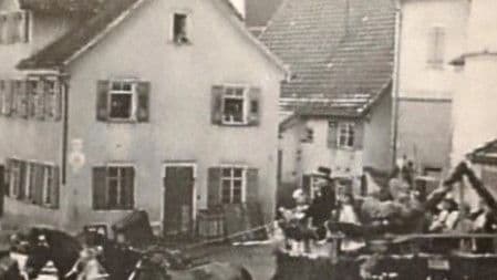 Ehemalige Werkstatt des Kunstflaschners Werner Grosse in Mühlheim an der Donau