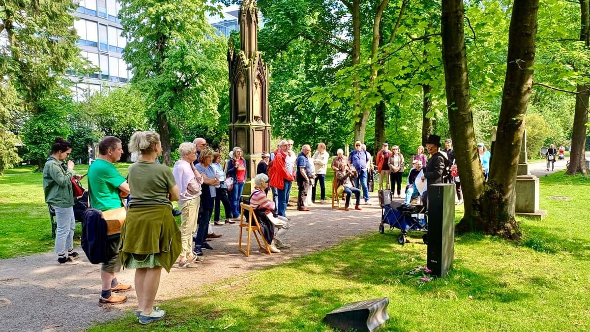 Führung auf dem Golzheimer Friedhof
