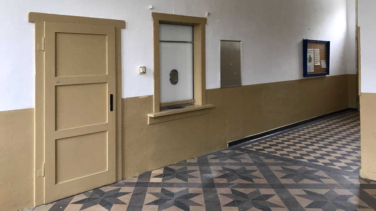 Bahnhof Nebra - historischer Wartesaal
