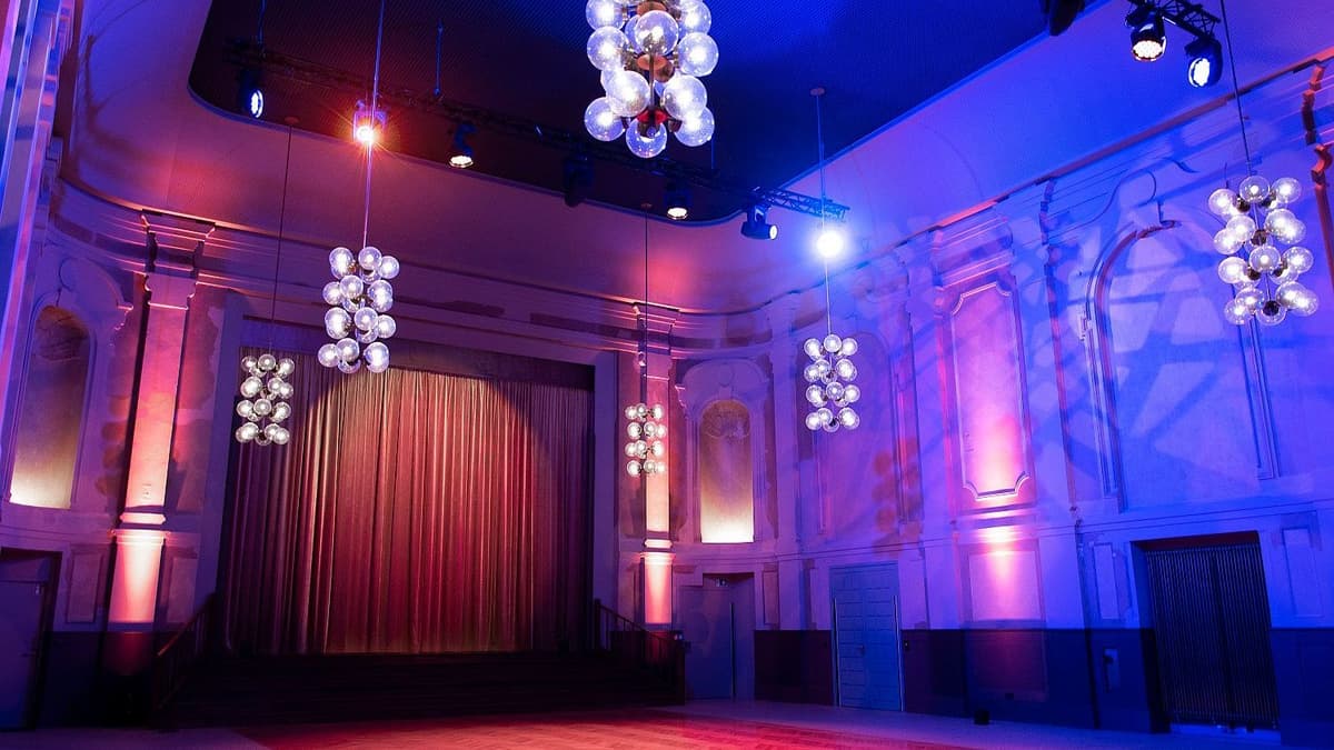 Festsaal des PETER EDEL Innenansicht