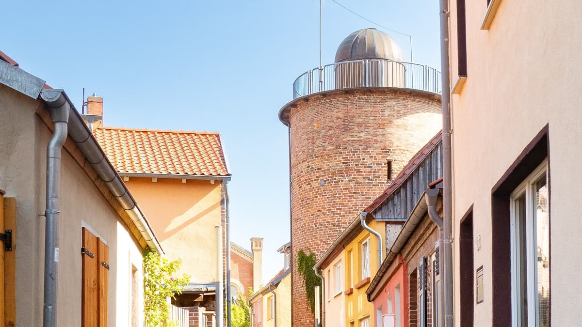 Fangelturm Barth Vorderseite