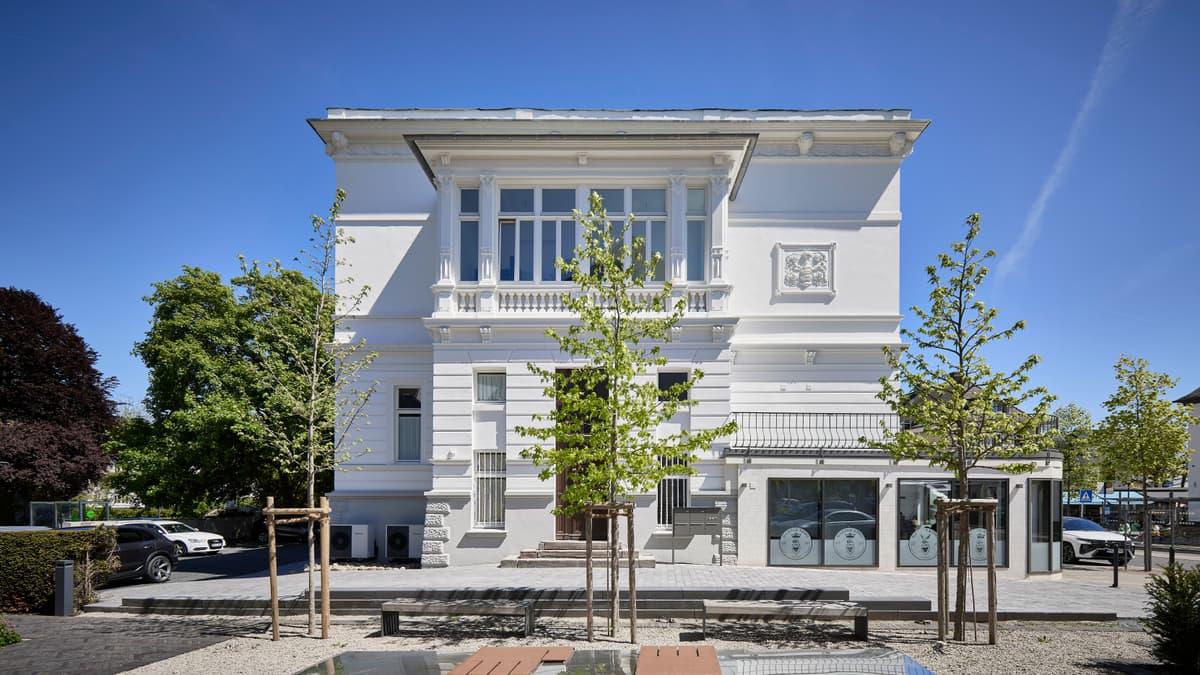 Eingang Villa Cosack