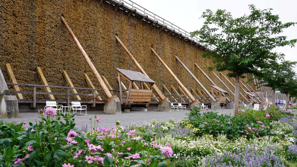 Kurpark mit Gradierwerk Bad Dürrenberg