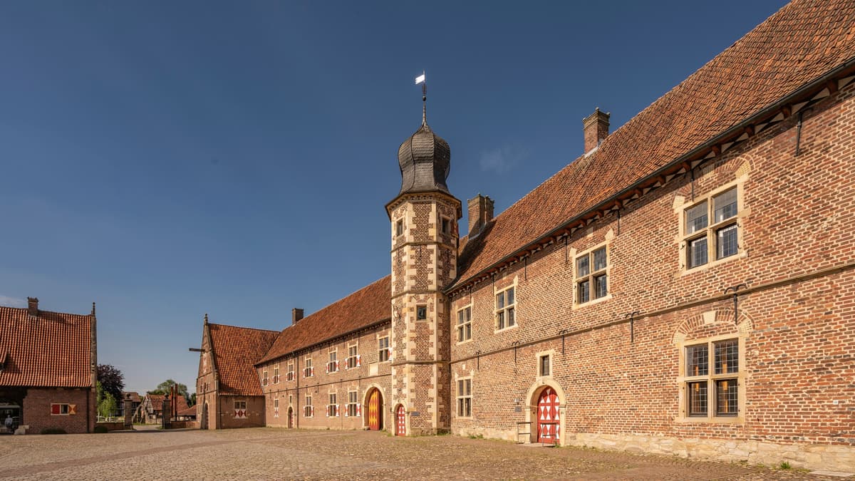 Schlosshof Schloss Raesfeld