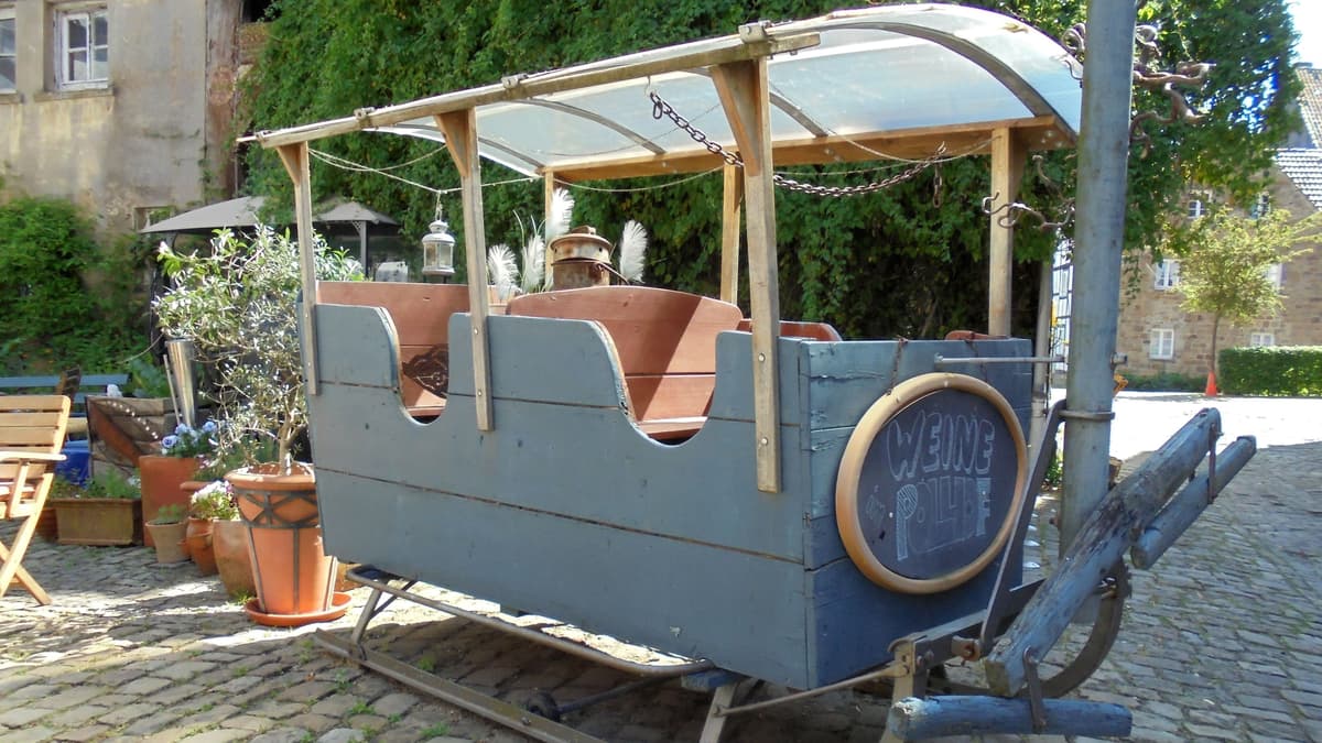 Pferdeschlitten
