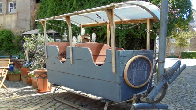 Pferdeschlitten in Schwalenberg