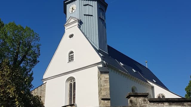 Bauernbarock-Kirche Reinhardtsdorf